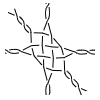 diagonal snowflake, family 321