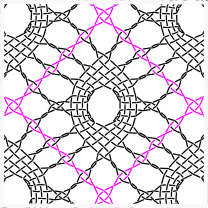 open centered spider Q